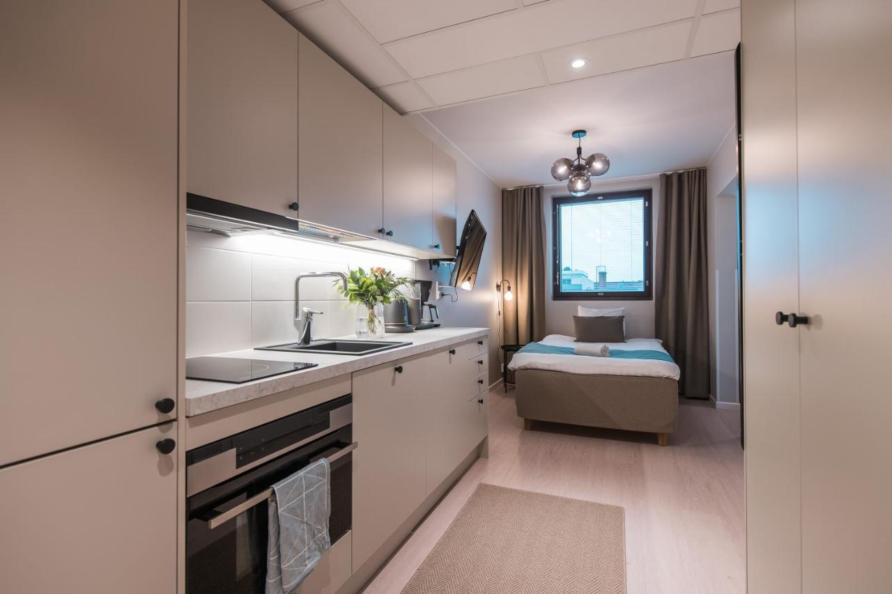 Forenom Aparthotel Tampere Kauppakatu Bagian luar foto