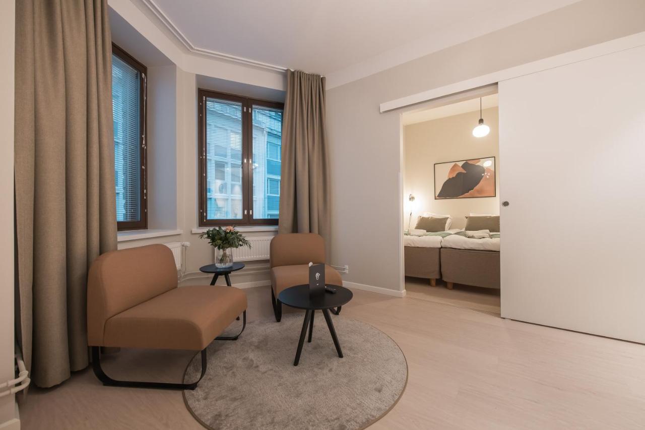 Forenom Aparthotel Tampere Kauppakatu Bagian luar foto