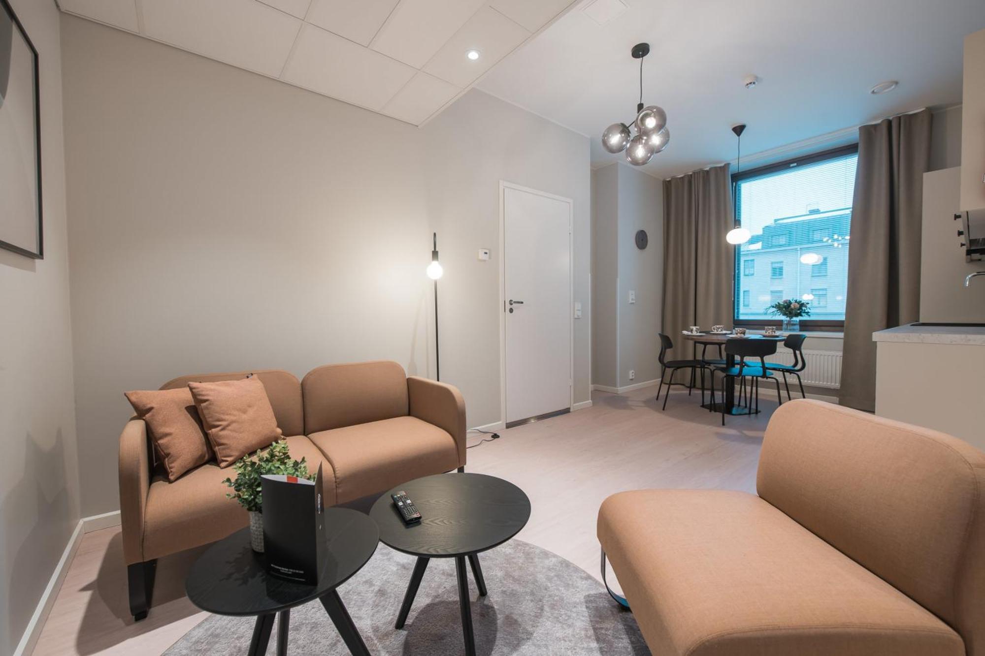 Forenom Aparthotel Tampere Kauppakatu Bagian luar foto