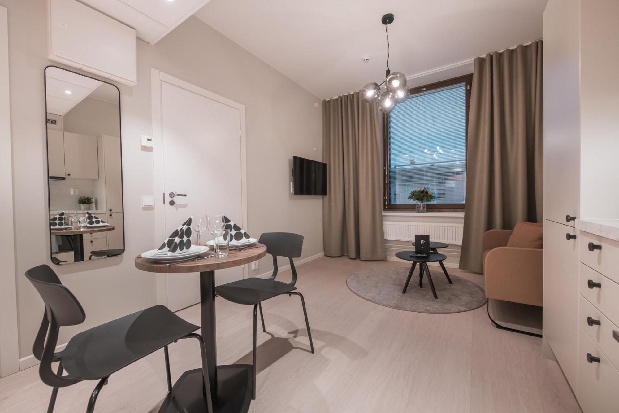 Forenom Aparthotel Tampere Kauppakatu Bagian luar foto